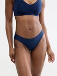 High-Waist-Slip SLOGGI "ZERO Feel 2.0", Damen, Gr. XS, blau (navy blau), Jersey,