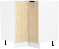 VCM Unterschrank K&uuml;chenschrank Fasola H. 82 x B. 76 x T. 76 cm Eckschrank,