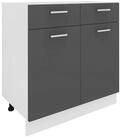 VCM Unterschrank K&uuml;chenschrank Esilo H. 82 x B. 80 x T. 46 cm K&uuml;chenschrank,