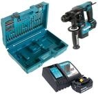 Makita Akku-Bohrhammer DHR 171 RM1X3 Akku Bohrhammer 18 V 1,2 J SDS-Plus...