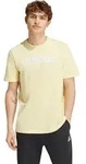 adidas Sportswear T-Shirt Essentials Gesticktes Linear-Logo gelb L (52/54)