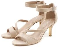 Sandalette LASCANA "offener Schuh, Riemchensandalette, Sommerschuh", Damen, Gr. 36,