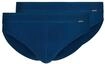Slip SKINY "Slip 2er Pack", Herren, Gr. M, blau, Obermaterial: 100% Baumwolle CO.,