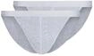 Slip SKINY "Slip 2er Pack", Herren, Gr. S, grau, Obermaterial: 100% Baumwolle CO.,