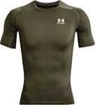 Under Armour&reg; Funktionsshirt UA HG ARMOUR COMP SS 390 MARINE OD GREEN