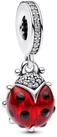 Pandora Charm Kristall Charm-Roter Marienk&auml;fer