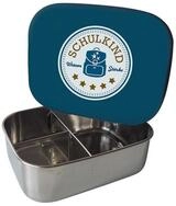 kikadu Lunchbox, Box: Stainless Steel, Lid: 100% Silicone, BPA free, (1-tlg),