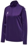 hummel Langarmshirt hmlCORE XK Half-Zip Sweat (Polyester-Sweatstoff)...