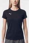 Trainingsshirt PUMA "TEAMGOAL CASUALS TEE WMN", Damen, Gr. S, schwarz (puma...