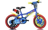 Dino Bikes Kinderfahrrad 16" Sonic Kinderfahrrad Jugen Freilauf Alter 4&ndash;7 Jahre