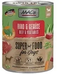 MAC'S Rind & Gem&uuml;se 800 g - 6 St&uuml;ck, Nassfutter f&uuml;r: Hund
