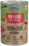 MAC'S Rind & Gem&uuml;se 400 g - 6 St&uuml;ck, Nassfutter f&uuml;r: Hund
