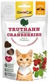 GimCat Crunchy Snacks Truthahn + Cranberry 50 g, f&uuml;r: Katze