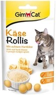 GimCat K&auml;se-Rollis 40 g, Snack f&uuml;r: Katze