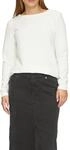 Longsweatshirt S.OLIVER, Damen, Gr. 34, beige (ecru), Sweatware, Obermaterial: 96%