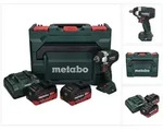 metabo Akku-Schlagschrauber SSW 18 LT 300 BL 18 V 300 Nm Brushless + 2x Akku...