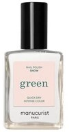 manucurist Nagellack Gr&uuml;ner Nagellack, Nagellack Snow