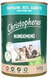 Christopherus Menue Adult mit Truthahn, Reis, Karotte 400 g - 6 St&uuml;ck,...