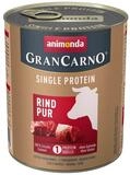 Animonda GranCarno Adult Rind pur 800 g - 6 St&uuml;ck, Nassfutter f&uuml;r: Hund