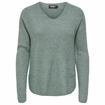 Sweatshirt ONLY "Strickpullover ONLCAMILLA V-NECK PULLOVER 1er Pack", Damen, Gr. M,