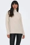 Stehkragenpullover ONLY "ONLGABRIEL LIFE L/S HIGHNECK CC KNT", Damen, Gr. XS,...