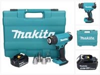 Makita Hei&szlig;luftgebl&auml;se DHG 181 M1K Akku Hei&szlig;luftgebl&auml;se 18 V 150 - 550&deg;C +...