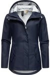 Ragwear Regenjacke YM-Marge stylische &Uuml;bergangsjacke mit gro&szlig;er Kapuze