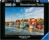 Ravensburger Puzzle Romantische Hafenwelt von Ahrenshoop, 1000 Puzzleteile,...