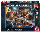 Schmidt Spiele Puzzle Magische Sternenwelten, Schwerelos im All, 1000...