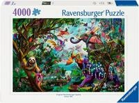 Ravensburger Puzzle Die Drachen der Tropen, 4000 Puzzleteile, Made in Germany