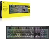 Corsair K55 CORE RGB Gaming-Tastatur, Grau Gaming-Tastatur