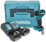 Makita Akku-Schrauber DDF 083 SGJ 18 V 40 Nm 1/4'' + 2x Akku 6,0 Ah + Ladeger&auml;t +