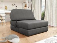 MIRJAN24 Schlafsofa Kevin, Sofa mit Schlaffunktion, Bettsessel, Klappmatratze,