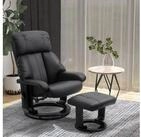 HOMCOM Massagesessel Relaxsessel mit Hocker, Liegefunktion, Ruhesessel f&uuml;r