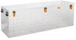 ALUBOX Aufbewahrungsbox Pritschenbox Truckbox 3mm Alu Riffelblech, mit 2...