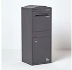 Smart Parcel Box Paketbriefkasten Gro&szlig;er Paketbriefkasten mit gebogenem Dach,