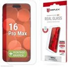 Displex Displayschutzglas Real Glass Screen Protection f&uuml;r Apple iPhone 16 Pro Max,