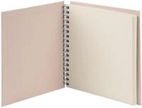 Fotoalbum Fotoalbum Whire-O 60 Seiten 230x230mm powder/offwhite