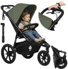 lionelo Dreirad-Kinderwagen AZURA, Baby-Jogging-Kinderwagen/ab 6 Monaten/sichere