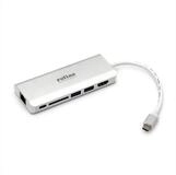 ROLINE Dockingstation USB Typ C, HDMI 4K Computer-Adapter USB Typ C (USB-C) M&auml;nnlich
