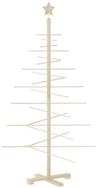 vidaXL K&uuml;nstlicher Weihnachtsbaum 150 cm Weihnachtsbaum Holz zum Schm&uuml;cken...