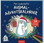 Kinderbuch Mein zauberhafter Ausmal-Adventskalender 24 Seiten zum Aufschneiden