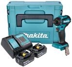 Makita Akku-Schrauber DDF 083 STJ 18 V 40 Nm 1/4'' + 2x Akku 5,0 Ah + Ladeger&auml;t +