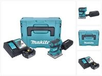 Makita Akku-Schwingschleifer DBO 484 RF1J 18 V 112 x 102 mm + 1x Akku 3,0 Ah +