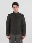 Steppjacke REPLAY "Saber Mid", Herren, Gr. L, gr&uuml;n (schwarz olive),...