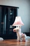 Happy Lamps for smiling eyes LED Tischleuchte Elsa das Einhorn, LED fest...