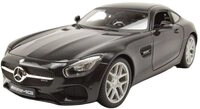 Maisto&reg; Modellauto Mercedes AMG GT schwarz metallic, Ma&szlig;stab 1:18