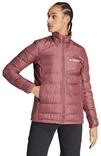 adidas Performance Funktionsjacke Daunenjacke Terrex Multi Light burgundrot Damen