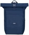 LARKSON Cityrucksack No 4, Rolltop Damen Herren, Laptop Fach (1-tlg), Wasserabweisend
