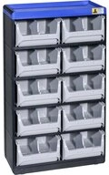 Allit Aufbewahrungsbox Allit 464630 Kleinteilmagazin VarioPlus Pro 53/20 (B x H x T)